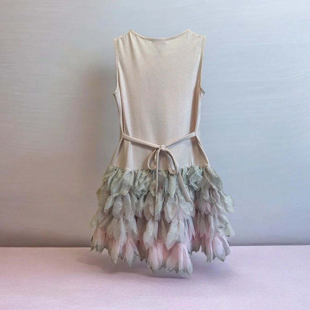 Kate Mack. Pink Sparkle Swan Princess Dress.